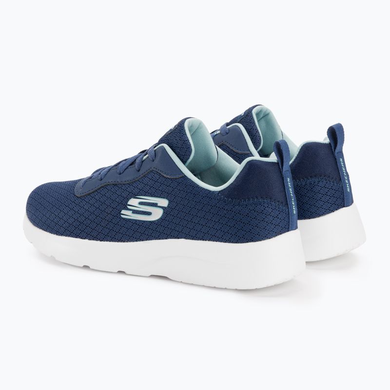 Damen Trainingsschuhe SKECHERS Dynamight 2.0 Eye To Eye navy/hellblau 3