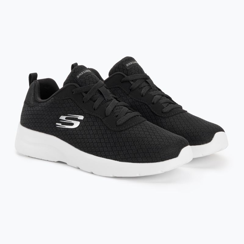 Damen Trainingsschuhe SKECHERS Dynamight 2.0 Eye To Eye schwarz/weiß 4
