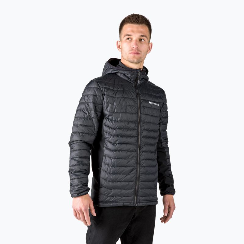 Columbia Powder Pass Hooded 010 Herren Daunenjacke schwarz 1773271