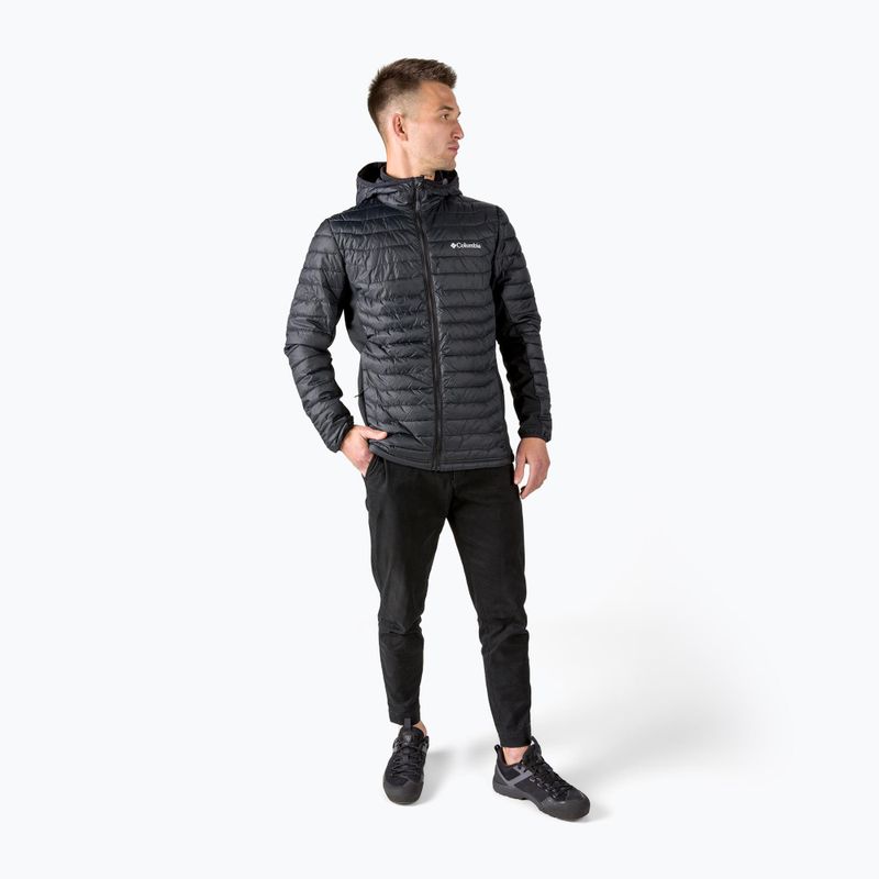Columbia Powder Pass Hooded 010 Herren Daunenjacke schwarz 1773271 2
