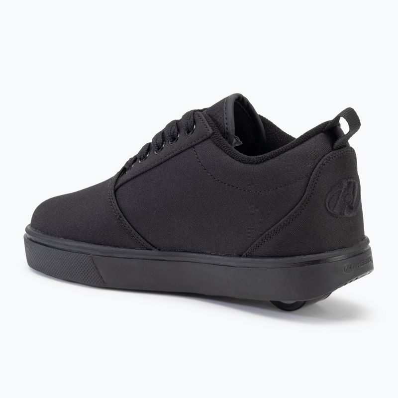 Heelys Pro 20 dreifach schwarz Canvas Kinderschuhe 3