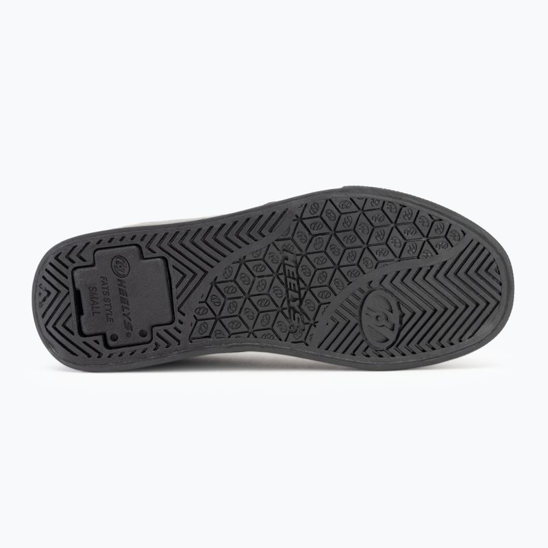 Heelys Pro 20 dreifach schwarz Canvas Kinderschuhe 5