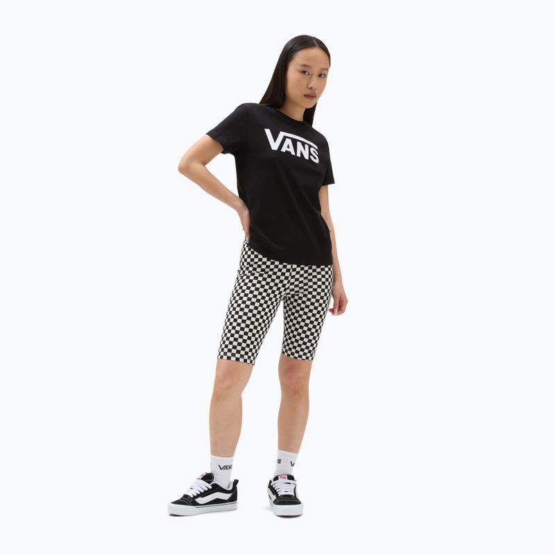 Damen Vans Wm Flying V Crew Tee schwarz 2