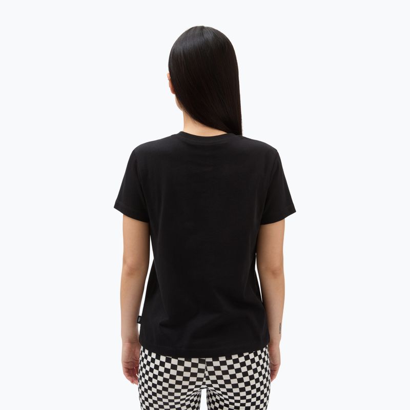 Damen Vans Wm Flying V Crew Tee schwarz 3