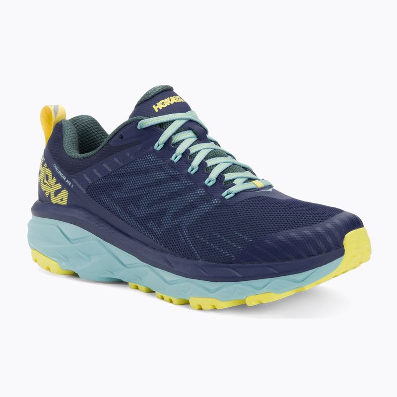 Damen Laufschuhe HOKA Challenger ATR 5 mittelalterlich blau/mallard grün