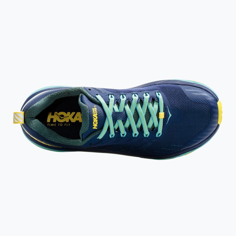 Damen Laufschuhe HOKA Challenger ATR 5 mittelalterlich blau/mallard grün 9