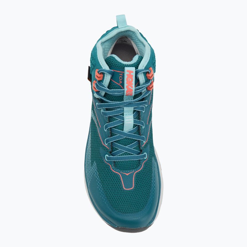 Damen Wanderschuhe HOKA Sky Toa Libelle/Aqua Dunst 5