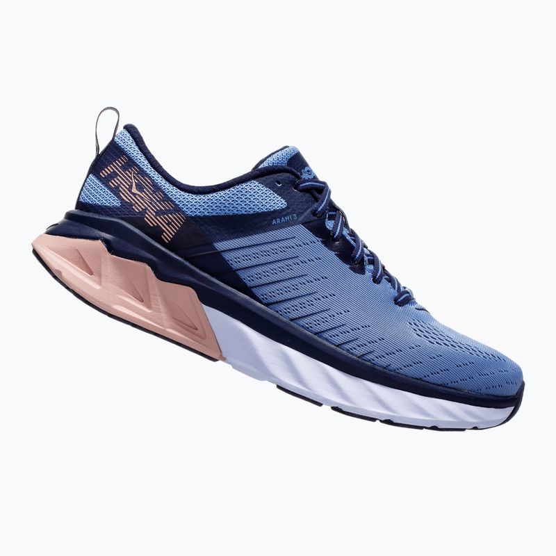Damen Laufschuhe HOKA Arahi 3 allure/mood indigo 7