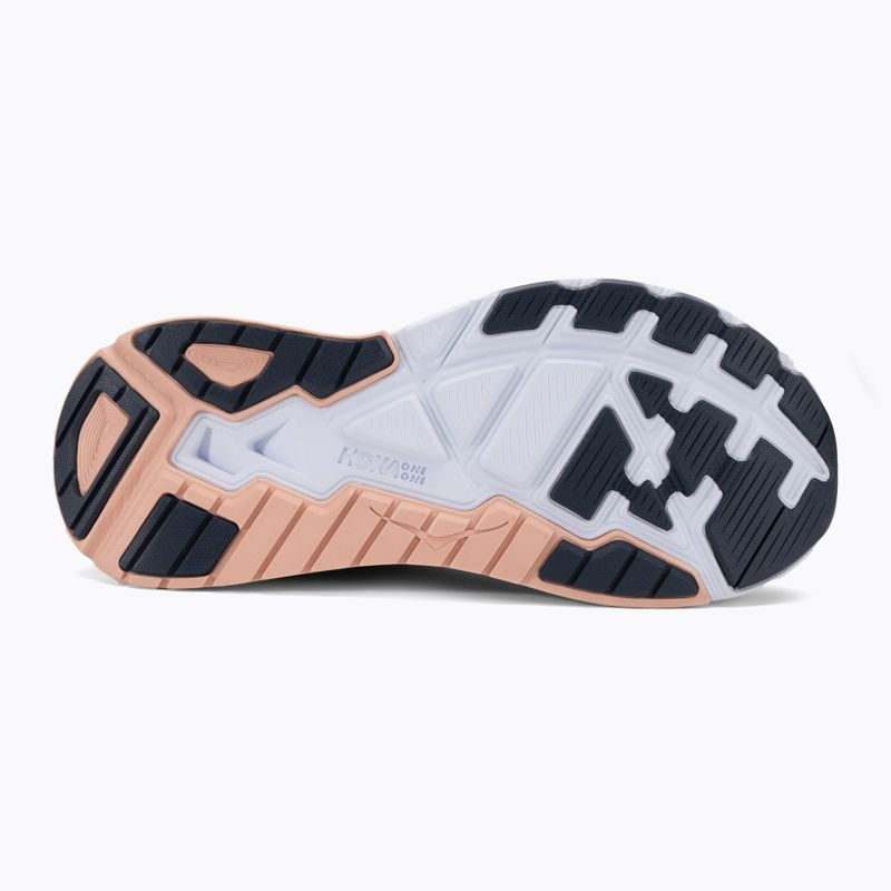 Damen Laufschuhe HOKA Arahi 3 Wide allure/mood indigo 5