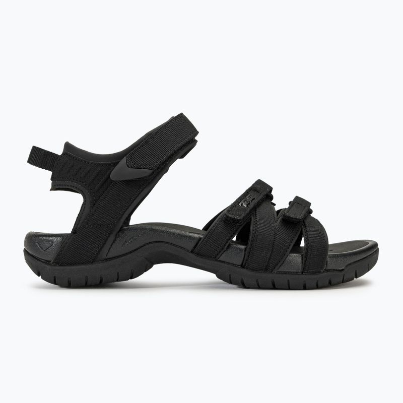 Teva Tirra Damen Sandalen schwarz/schwarz 2