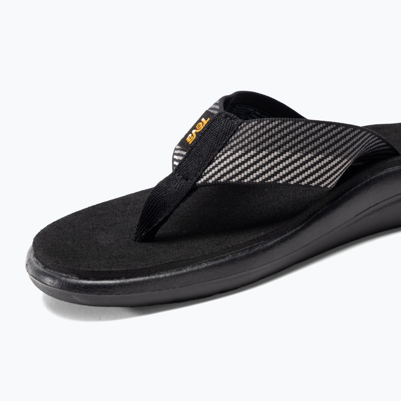 Herren Teva Voya Flip vori schwarz grau flip flops 7