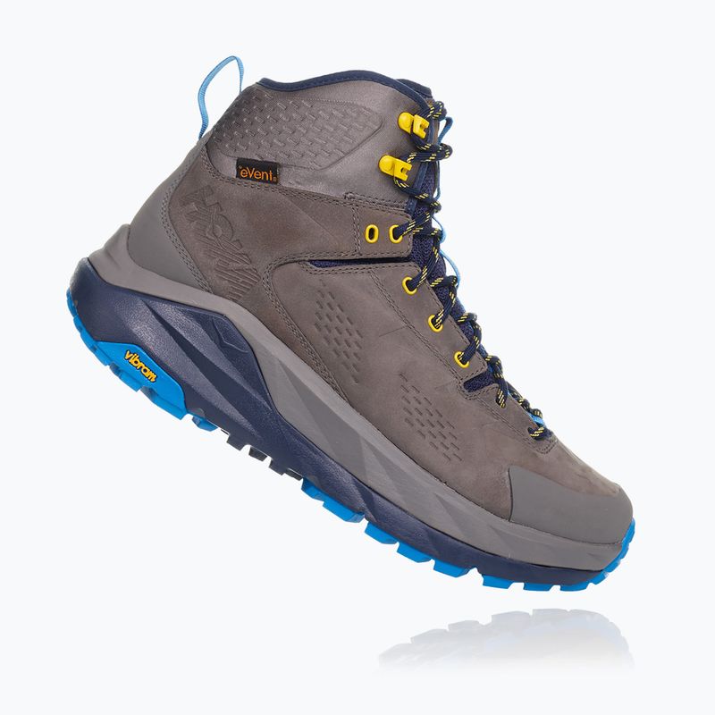 Herren-Trekkingschuhe HOKA Sky Kaha anthrazit grau/blau 2