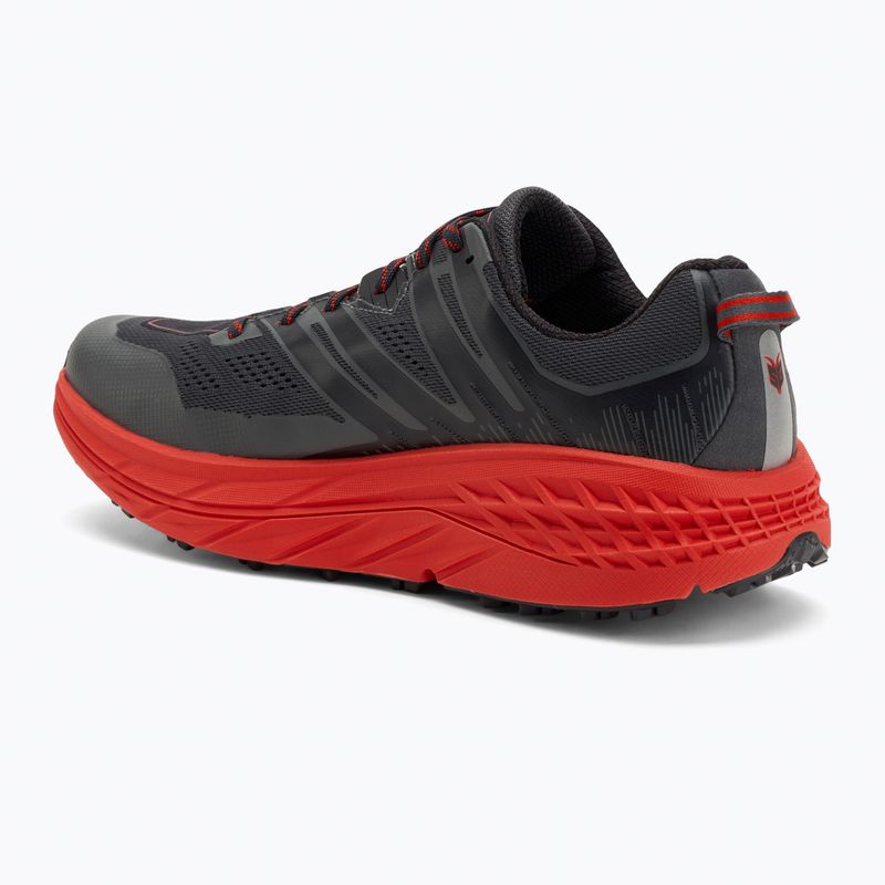 HOKA Speedgoat 3 Laufschuh dark shadow/poppy red 3