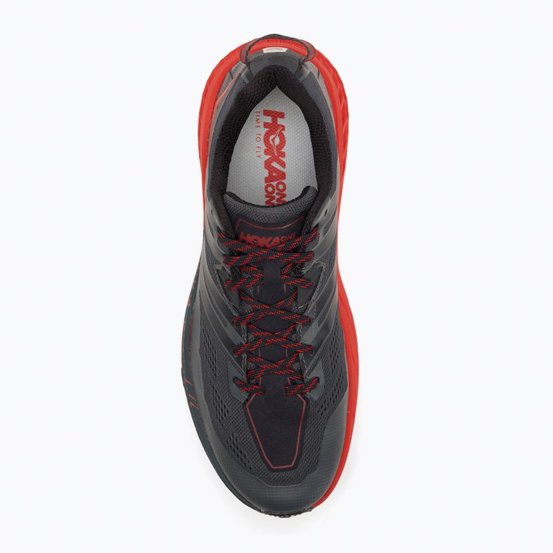 HOKA Speedgoat 3 Laufschuh dark shadow/poppy red 5