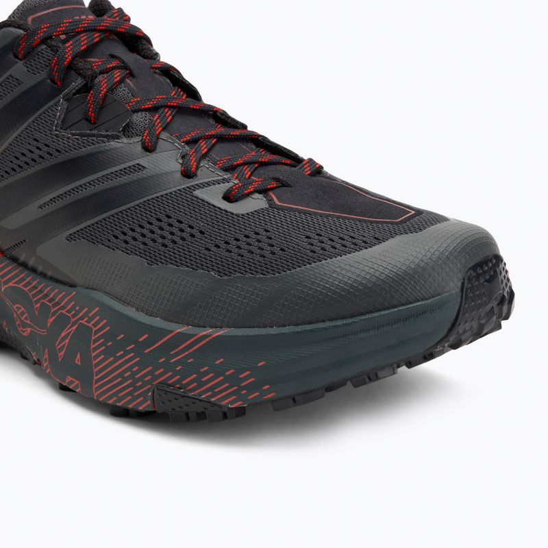 HOKA Speedgoat 3 Laufschuh dark shadow/poppy red 7