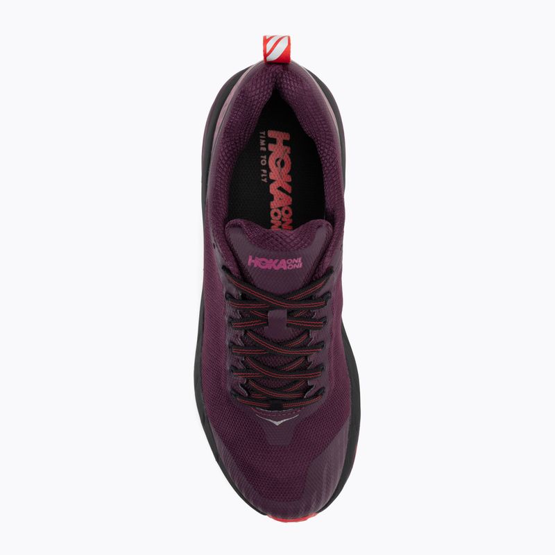 Damen Laufschuhe HOKA Challenger ATR 5 italienische Pflaume/Mohnrot 6