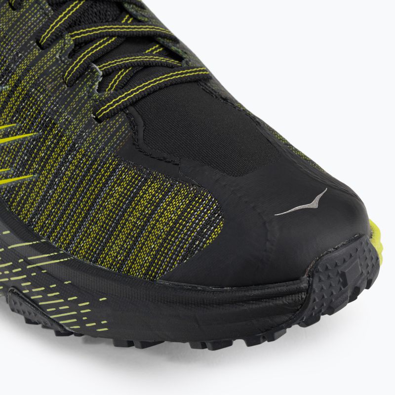 Damen Laufschuhe HOKA Evo Speedgoat schwarz/gelb 1111430-CIB 9