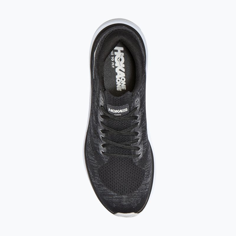 Herren Laufschuhe HOKA Cavu 3 schwarz/weiss 6
