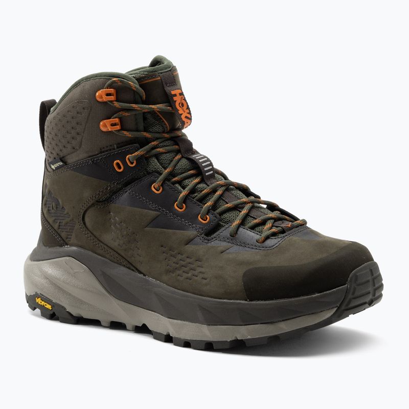 Herren-Trekking-Stiefel HOKA Kaha GTX grün 1112030