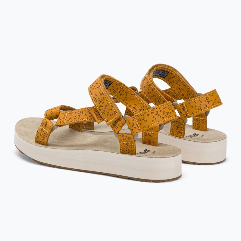 Teva Midform Universal Star Sonnenblume Damen Wandersandalen 3