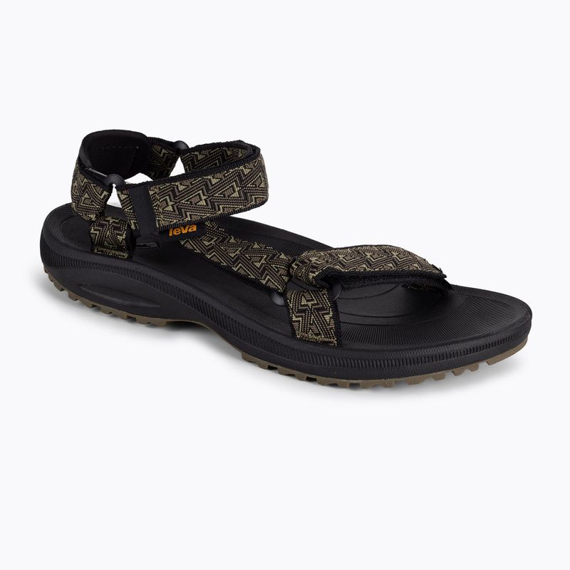 Teva Winsted Herren-Trekking-Sandalen dunkelgrün 1017419