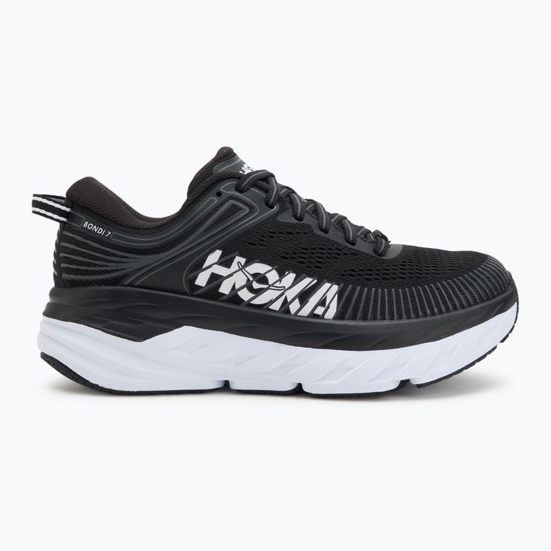 Damen Laufschuhe HOKA Bondi 7 schwarz/weiss 2