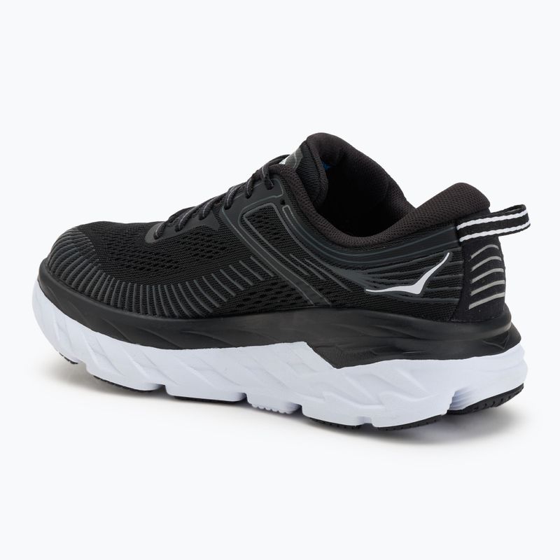 Damen Laufschuhe HOKA Bondi 7 schwarz/weiss 3