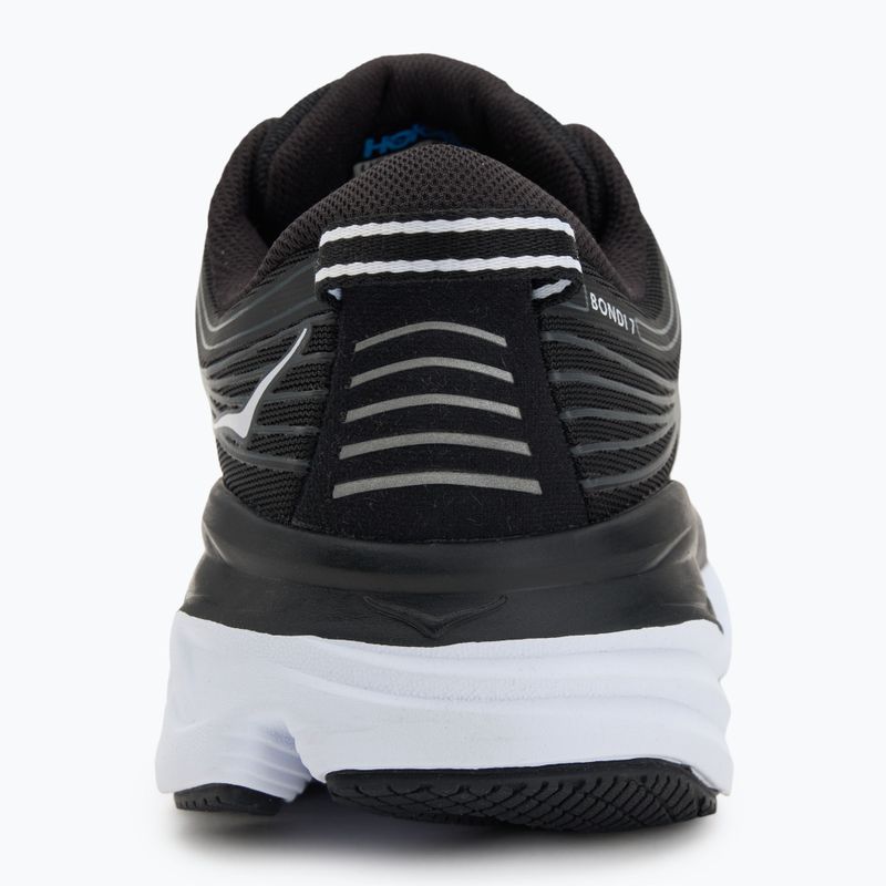 Damen Laufschuhe HOKA Bondi 7 schwarz/weiss 6