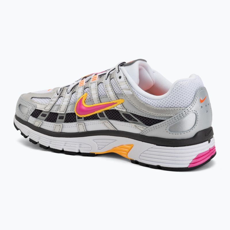 Damen-Schuhe Nike P-6000 white/metallic platinum/laser fuchsia 3