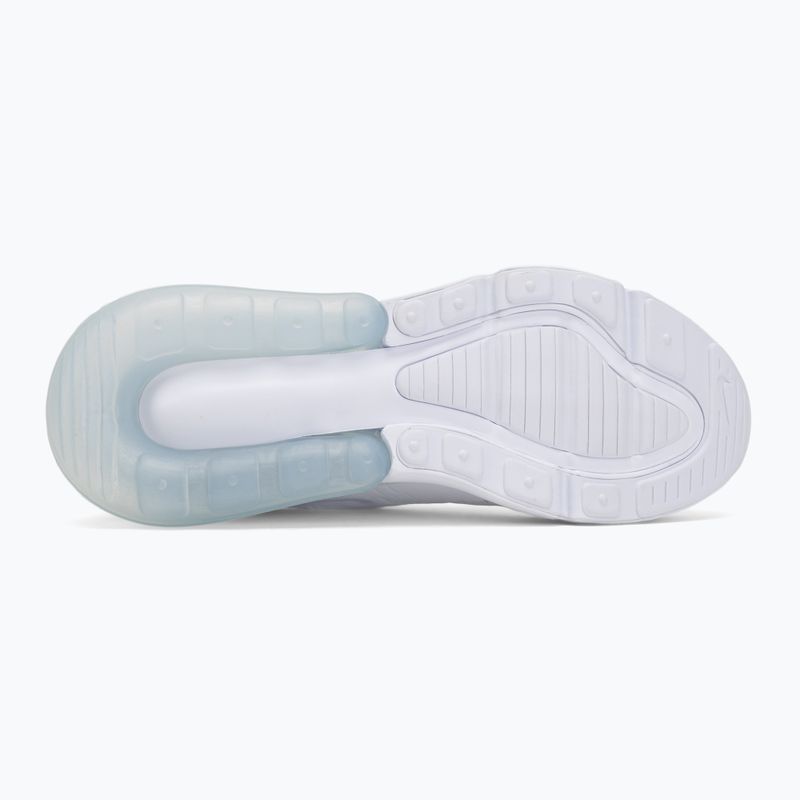 Kinderschuhe Nike Air Max 270 white/metallic silver/white 4