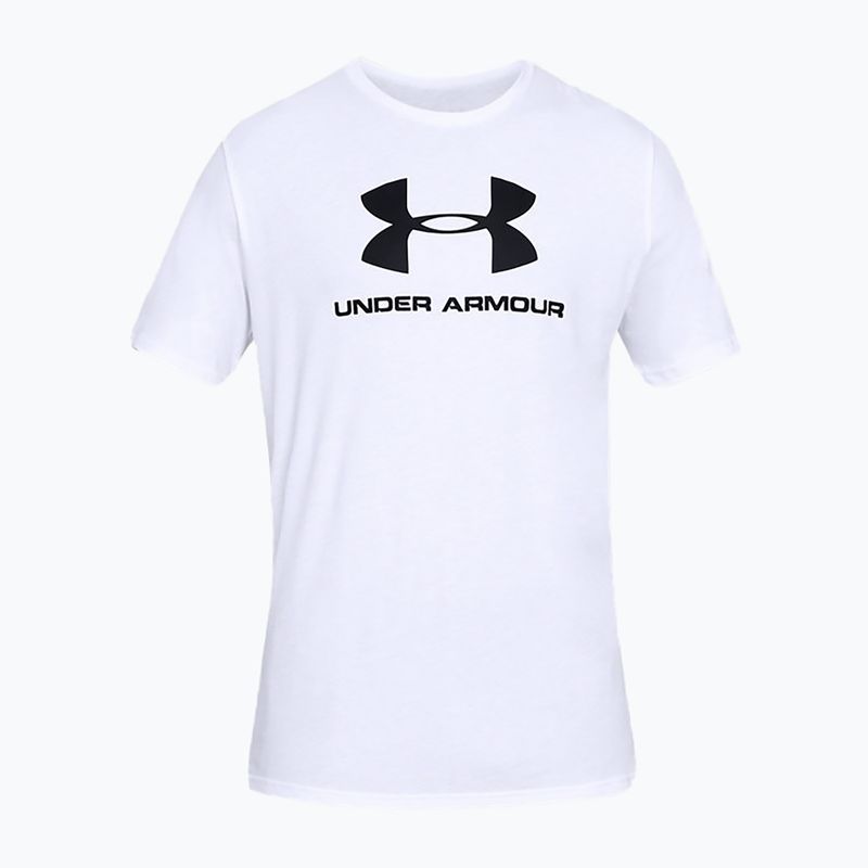 Under Armour Sportstyle Logo SS Herren Training T-Shirt weiß 1329590 3
