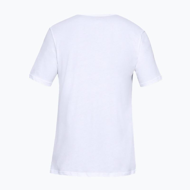 Under Armour Sportstyle Logo SS Herren Training T-Shirt weiß 1329590 4