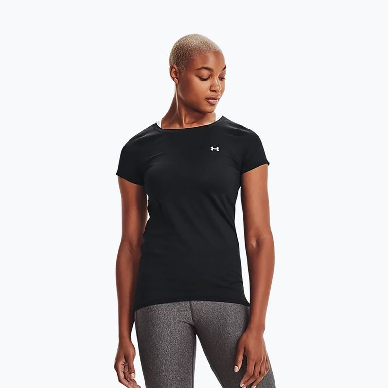Unter Armour UA HG Armour SS Frauen Training T-Shirt schwarz 1328964 2