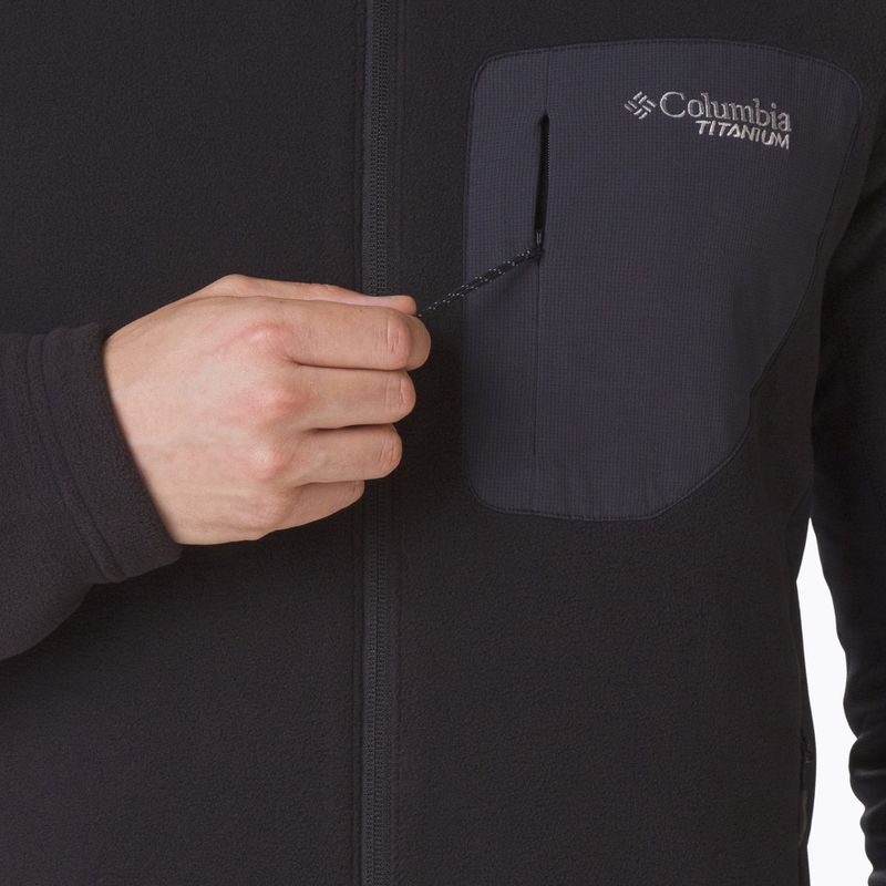 Columbia Titan Pass 2.0 II Herren Fleece-Sweatshirt schwarz 1866422 4