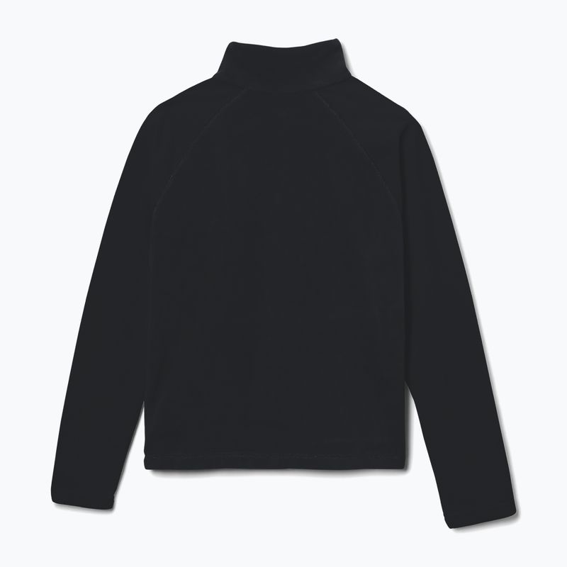 Kinder Fleecejacke Columbia Glacial Half Zip Black 2