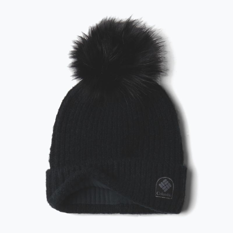 Wintermütze Columbia Winter Blur Pom Pom black 2