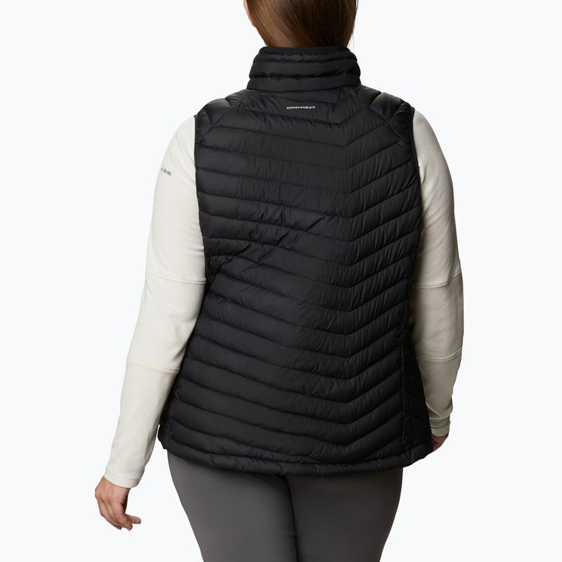 Columbia Powder Lite ärmellos Damen Trekking schwarz 3