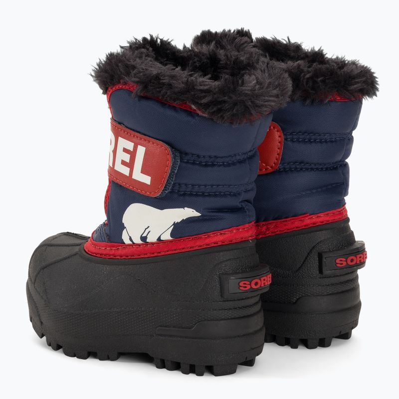 Sorel Snow Commander Kinderschneestiefel nocturnal/segelrot 3