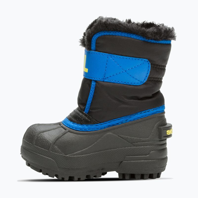 Sorel Snow Commander Kinderschneestiefel schwarz/super blau 8