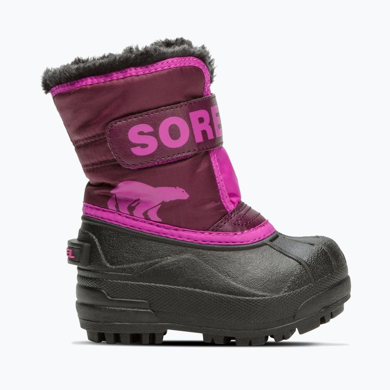 Sorel Snow Commander Kinderschneestiefel lila dahlia/groovy pink 8