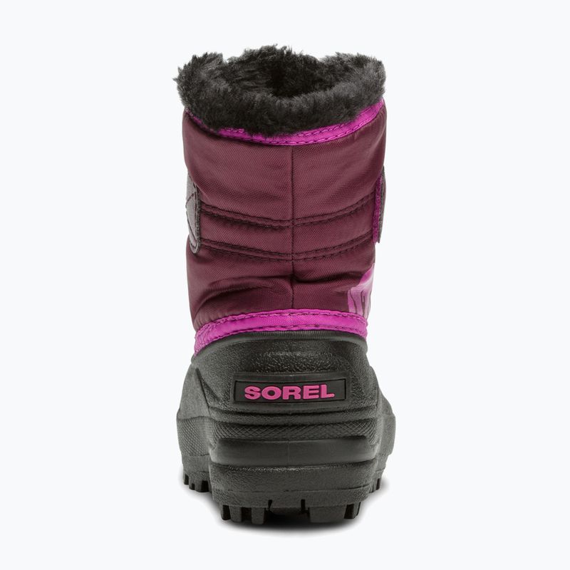 Sorel Snow Commander Kinderschneestiefel lila dahlia/groovy pink 10