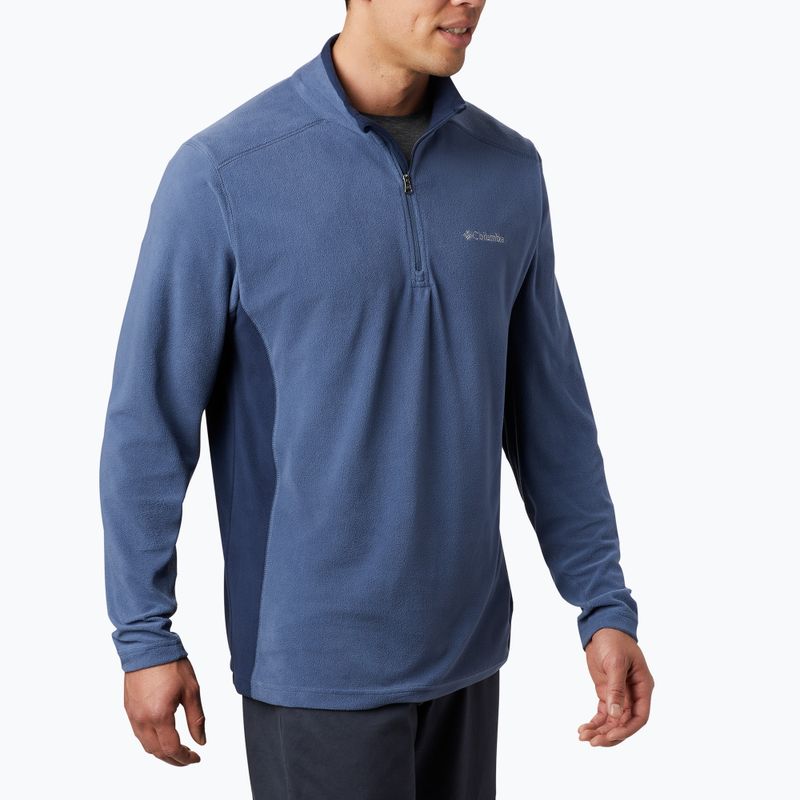 Columbia Klamath Range II HZ dark mountain / collegiate navy Herren-Fleece-Sweatshirt 3