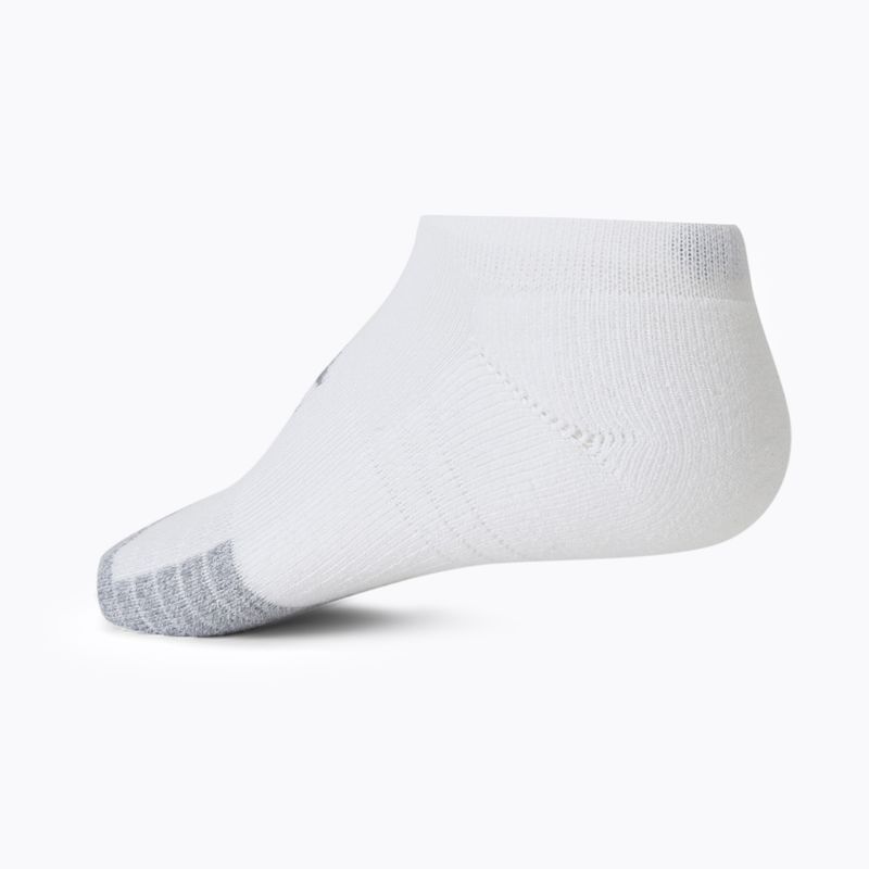 Unter Armour Heatgear No Show Sport Socken 3 Paar weiß 1346755 3