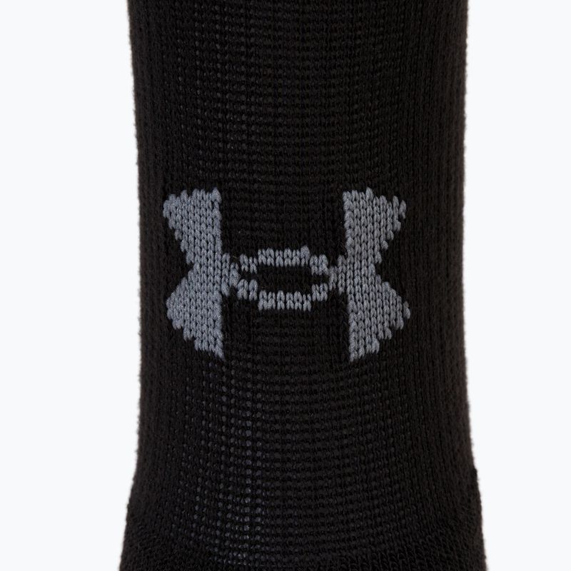 Under Armour Heatgear Crew Herren Sport Socken 3 Paar schwarz 1346751 4