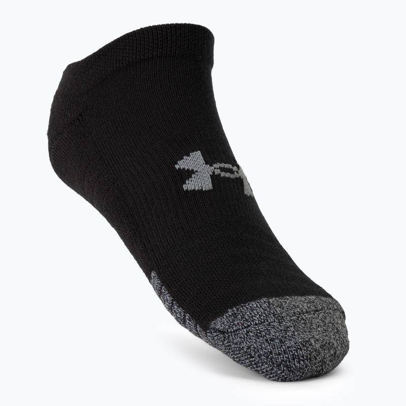 Unter Armour Heatgear No Show Sport Socken 3 Paar schwarz 1346755 2