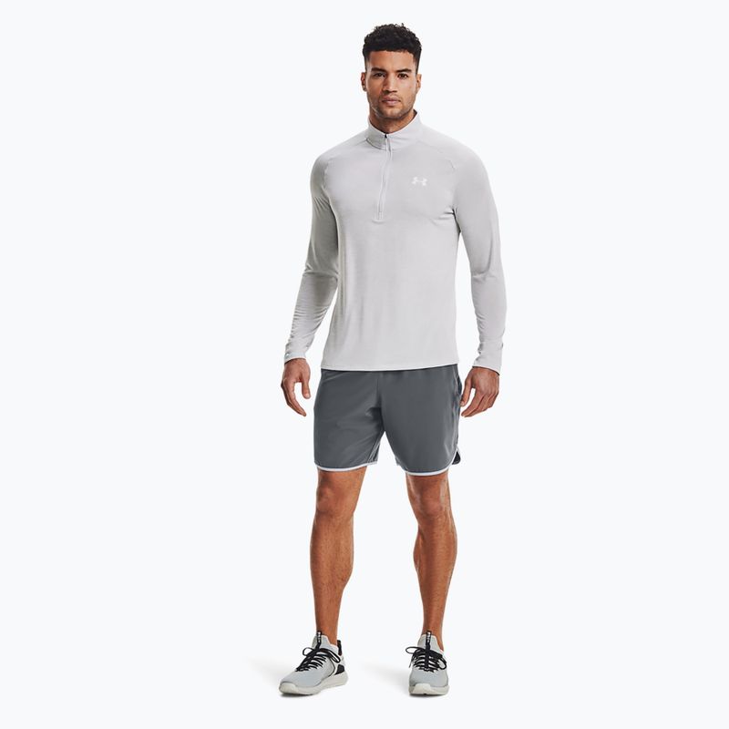 Trainingssweatshirt Herren Under Armour Tech 2. 1/2 Zip grau 1328495-14 2