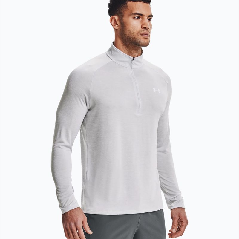 Trainingssweatshirt Herren Under Armour Tech 2. 1/2 Zip grau 1328495-14 7