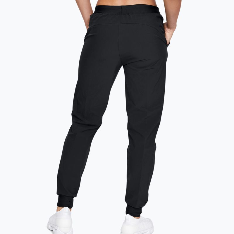 Under Armour Armour Sport Woven Damen Trainingshose schwarz 1348447 2