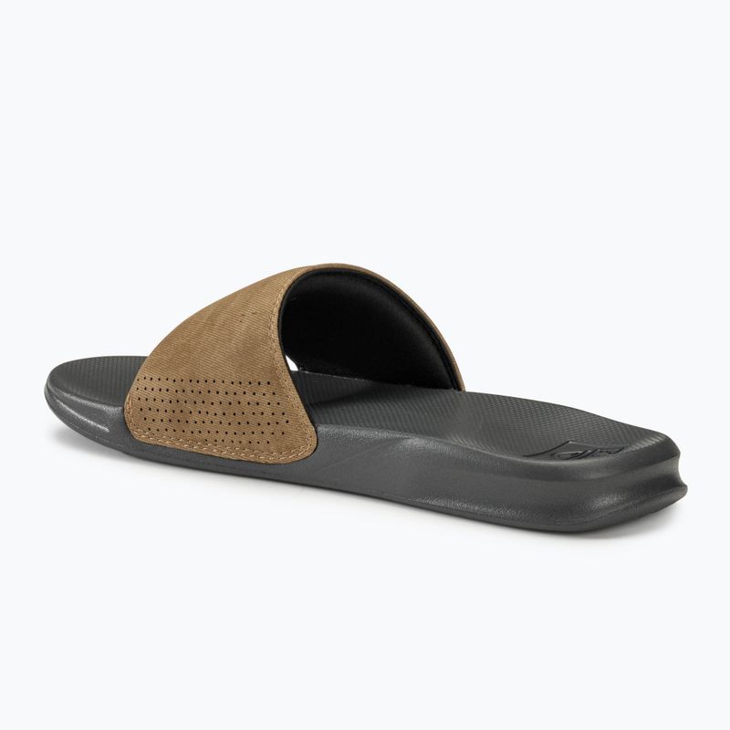 REEF One Slide grau/braun Herren Flip-Flops