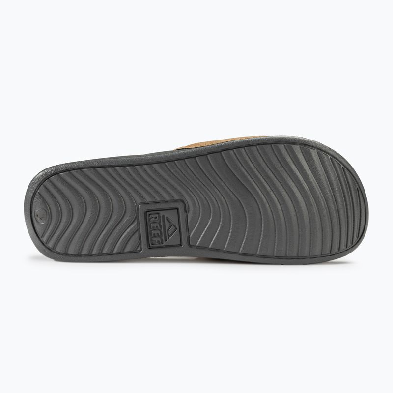 REEF One Slide grau/braun Herren Flip-Flops